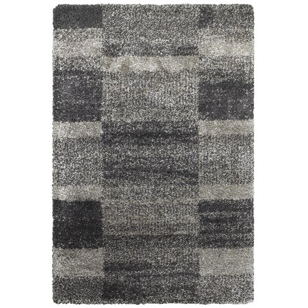 Oriental Weavers Area Rugs, Henderson 531Z1 10X13 Rectangle - Grey/ Charcoal-Polypropylene H531Z1300390ST